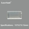 Laser Beam Homogenizer / Optical Diffuser Lens Divergence Angle 9° for Red Green Laser